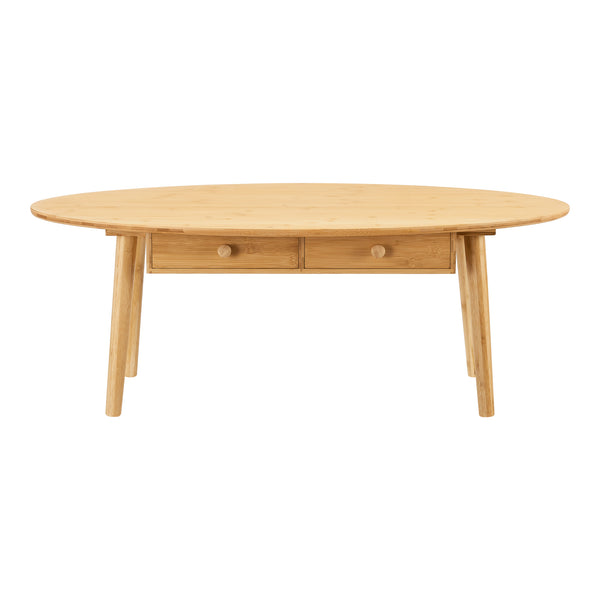 Stolik kawowy Harboøre bamboo nature [en.casa]