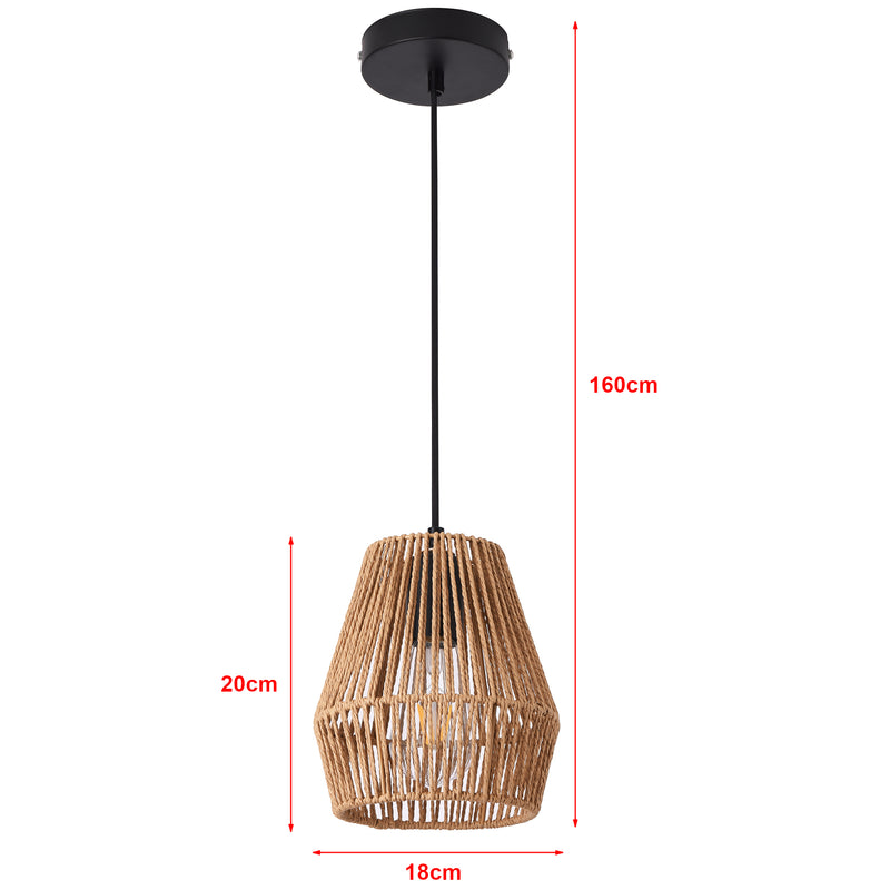 Szkic wymiarowy Lampa wisząca Liverpool [lux.pro]