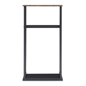 Stojak na drewno opałowe Turku z półkami 60x30x112cm [en.casa]