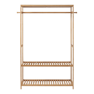 Wieszak na płaszcze Herøy 165x100x35cm bambus [en.casa]