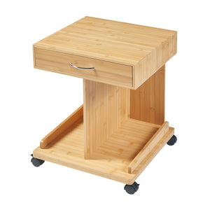 Stół obrotowy Jokkmokk 565x43x43 cm bambus [en.casa]