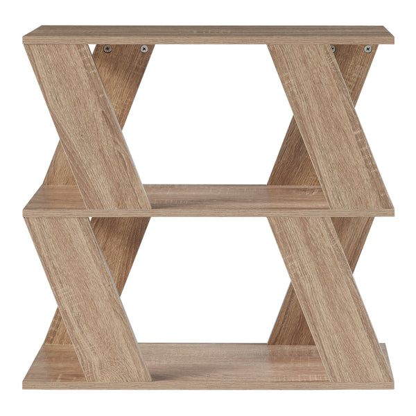 Stolik boczny Nome 60x22x57cm dąb [en.casa]