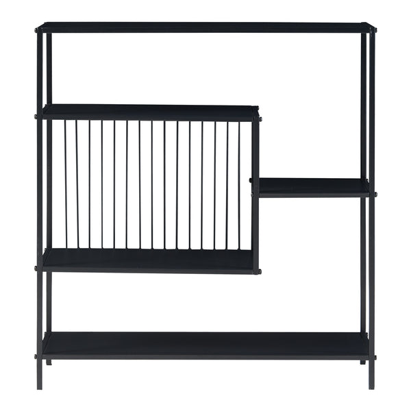 Stolik konsola Beesel 655x60x20 cm czarny [en.casa]