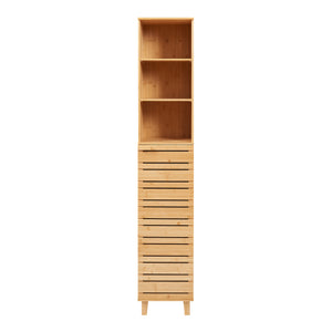 Jednostka wysoka Epind 180x33x30 cm bambus [en.casa]