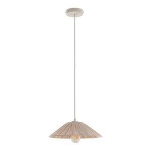 Lampa wisząca Bridge biały/beżowy [lux.pro]