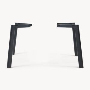 Hostang nogi stołowe zestaw 4 50x8x71 cm czarny [en.casa]