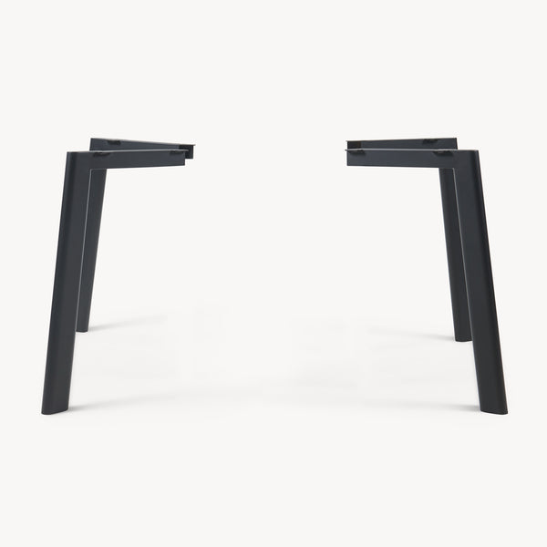 Hostang nogi stołowe zestaw 4 50x8x71 cm czarny [en.casa]