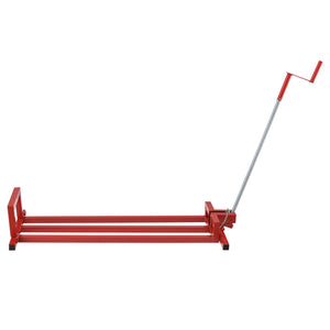 Podnośnik do traktorka Max 300 kg stalowy czerwony pro.tec