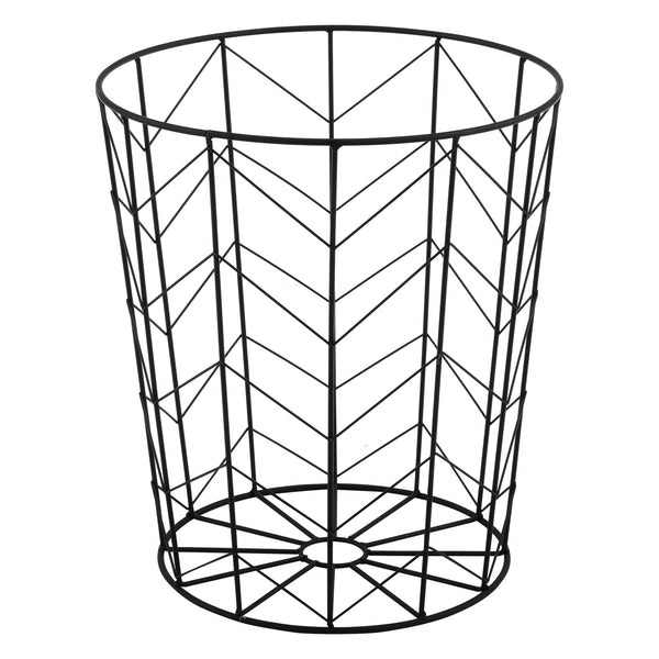 Zestaw 2 metalowych stolików bocznych Cerisey Black en.casa