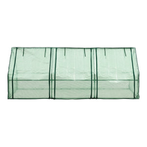 Mini szklarnia Höflein 240x90x90cm siatka zielona [en.casa]