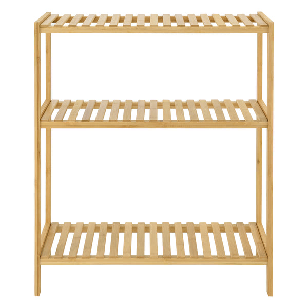 Bambusowa półka stojąca Nyköping 58 x 26 x 66 cm [en.casa]