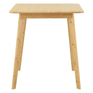 Närpes stół jadalny dla 2 osób bambus 75x70x70 cm [en.casa]
