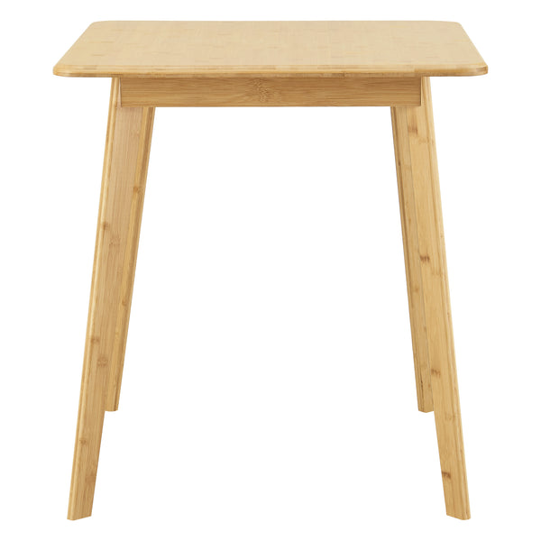 Närpes stół jadalny dla 2 osób bambus 75x70x70 cm [en.casa]