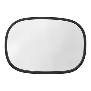 Lustro ścienne Copertino 70x50 cm czarny mat [en.casa]