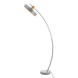 Lampa podłogowa Stafford 159cm szara [lux.pro]