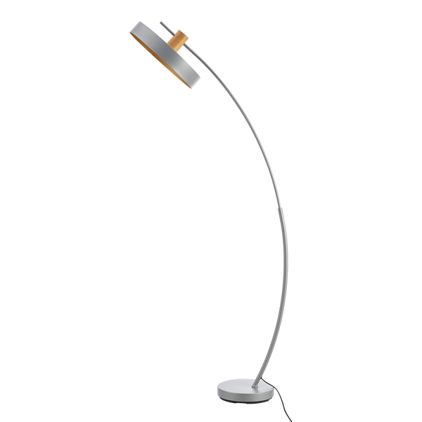 Lampa podłogowa Stafford 159cm szara [lux.pro]