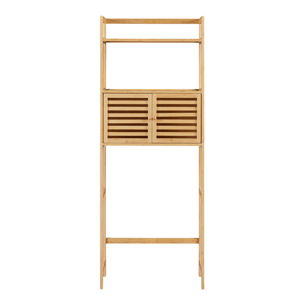 Półka łazienkowa Haugesund 158x60x26 cm bambus [en.casa]