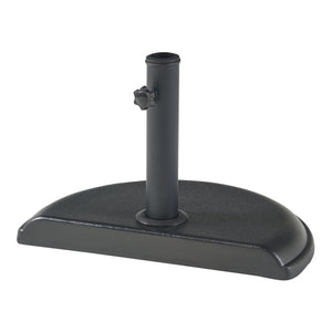 Stojak na parasol Bisenti betonowy 45x29x4,5 cm czarny 10 kg [casa.pro]