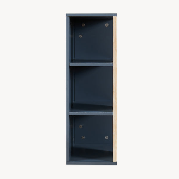 Szafka wisząca Svanes 60x30x20 cm Ciemnoszary/Naturalny [en.casa]