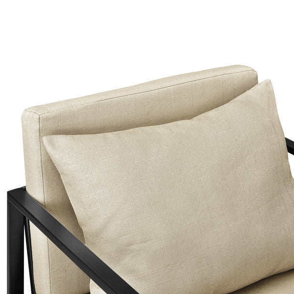 [en.casa]® Fotel z poduszką 2 szt. 70 x 60cm (różne kolory)