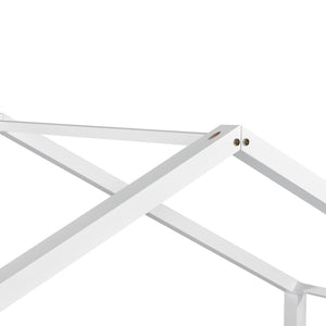 Łóżko dziecięce Vardø 90x200cm białe [en.casa]