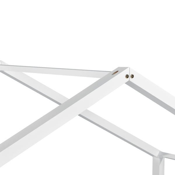 Łóżko dziecięce Vardø 90x200cm białe [en.casa]