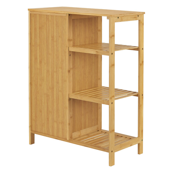 Szafka łazienkowa Vetlanda bambus 87x66x33 cm [en.casa]