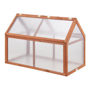 Zimna rama Duiven 100 x 55 cm drewno sosnowe [casa.pro]