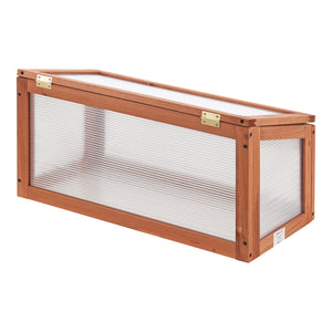 Zimna rama Laarbeek 60 x 30 cm drewno sosnowe [casa.pro]