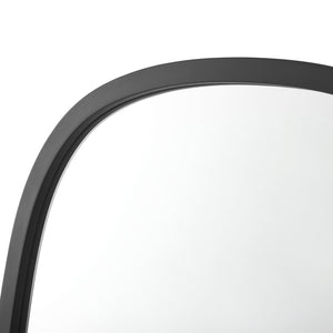 Lustro ścienne Copertino 70x50 cm czarny mat [en.casa]