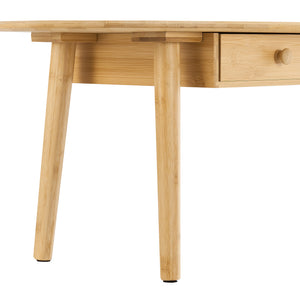 Stolik kawowy Harboøre bamboo nature [en.casa]
