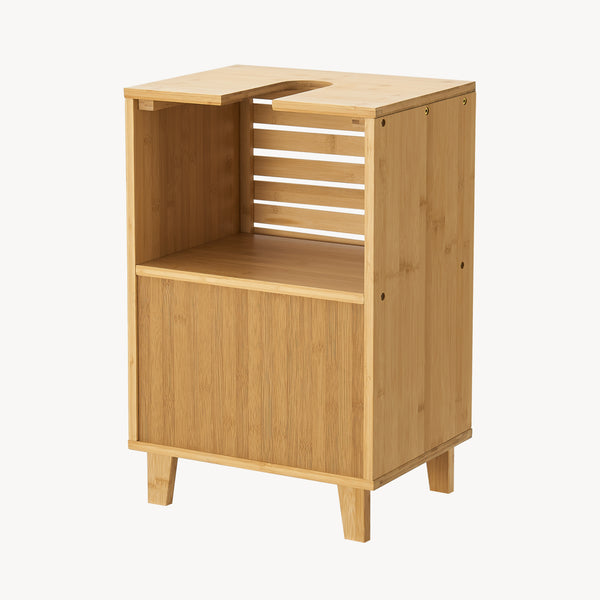 Szafka podumywalkowa Iveland 60x40x30cm bambus [en.casa]