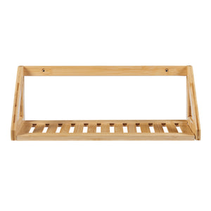 Zestaw półek ściennych Gjerdrum zestaw 2 43x15x15cm bambus [en.casa]