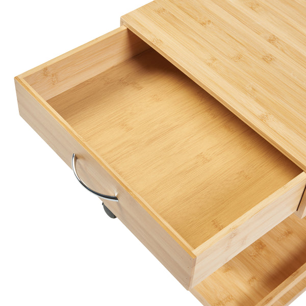 Stół obrotowy Jokkmokk 565x43x43 cm bambus [en.casa]