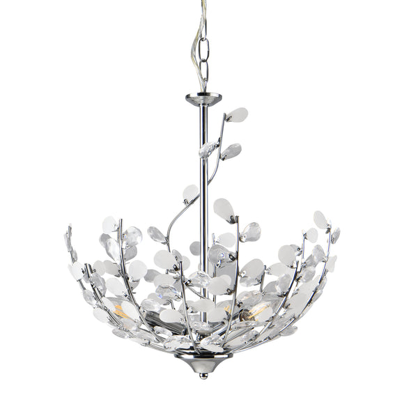 Lampa wisząca Ampthill 3xE14 chromowana [lux.pro]