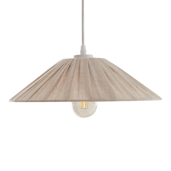 Lampa wisząca Bridge biały/beżowy [lux.pro]