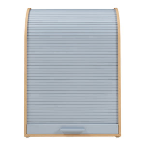 Szafka roletowa Kavlinge 80x60x40 cm bambus/szary [en.casa]