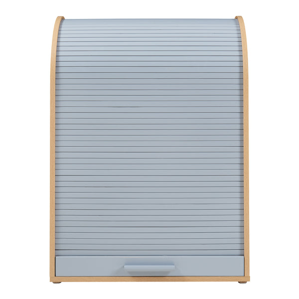 Szafka roletowa Kavlinge 80x60x40 cm bambus/szary [en.casa]