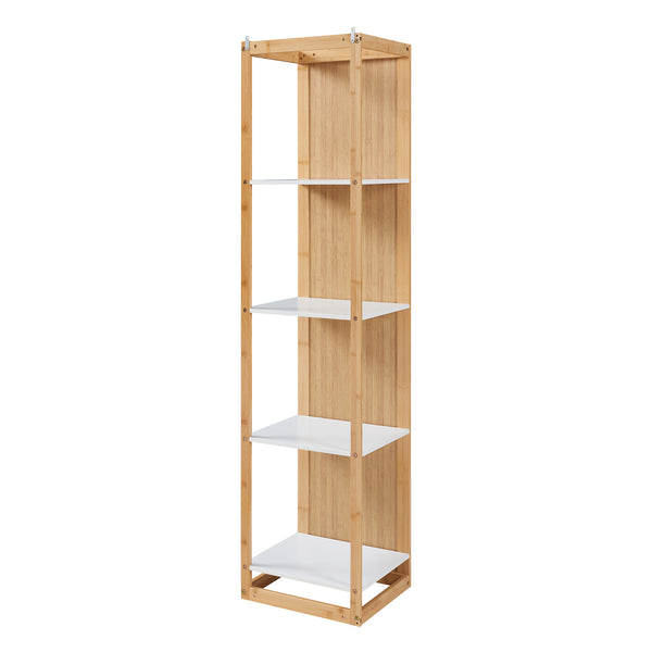 Półka pod lustro As 170x40x35 cm bambus [en.casa]