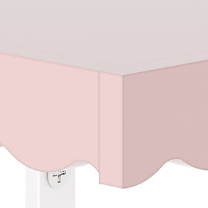 Półka ścienna dla dzieci zestaw 2 Vestnes 80x17x4 cm Cotton Candy [en.casa]