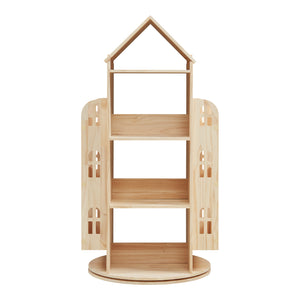Półka dziecięca obrotowa Sanköre 122x64x43 cm drewno sosnowe naturalne [en.casa]