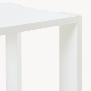 Stolik boczny Thyholm 55x30x30 cm biały [en.casa]