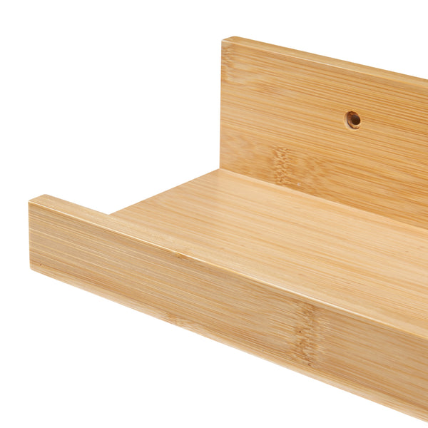 Zestaw półek ściennych Gildeskål zestaw 3 40x13x7cm bambus [en.casa]