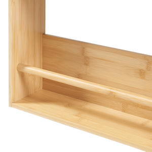 Półka ścienna Hareid 80x60x12cm bambus [en.casa]
