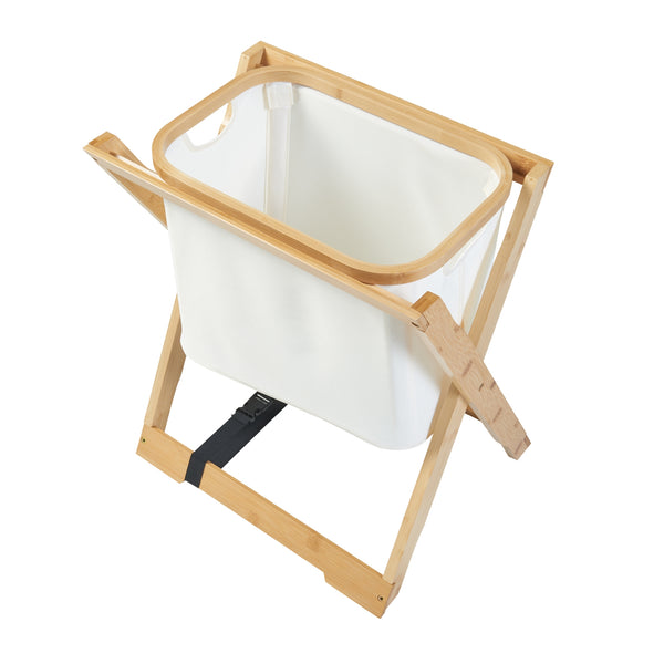 Stół piknikowy Hattfjelldal 53x48x32cm bambus [en.casa]