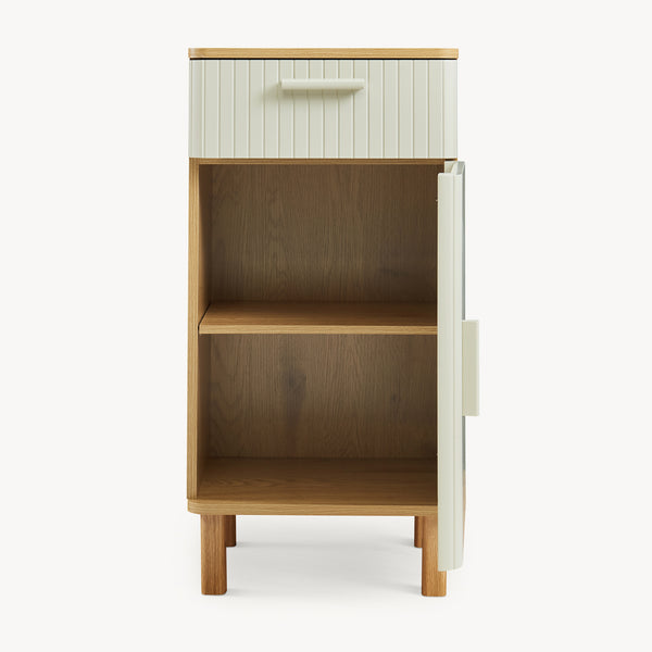 Szafka łazienkowa Ferrersp 80x40x35 cm dąb/kolory piasku [en.casa]