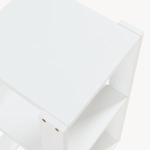 Stolik boczny Thyholm 55x30x30 cm biały [en.casa]