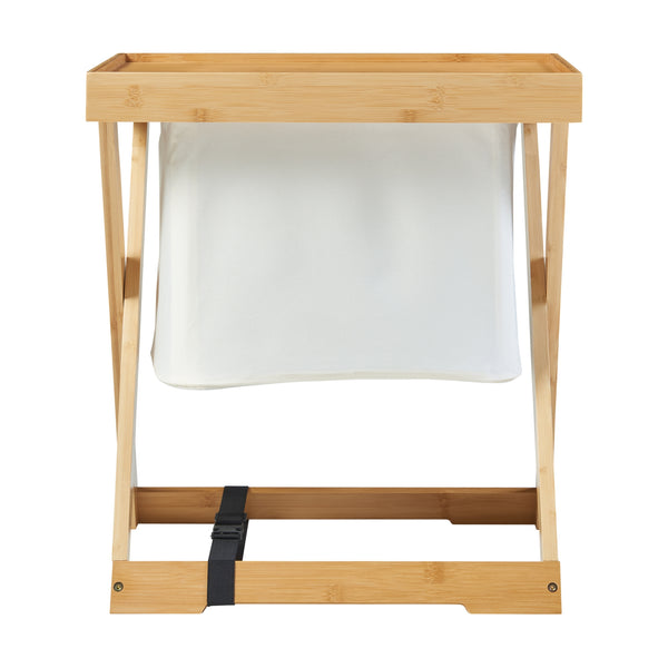 Stół piknikowy Hattfjelldal 53x48x32cm bambus [en.casa]