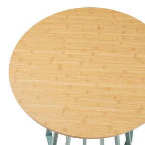 Stół jadalniany Lensuu 76x Ø80 cm [en.casa]
