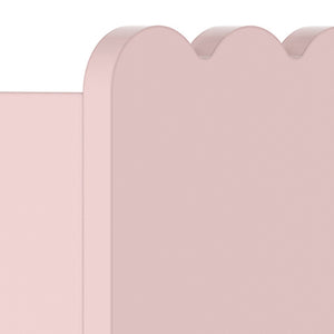 Półka ścienna dla dzieci zestaw 2 Vestnes 40x10x10 cm Cotton Candy [en.casa]
